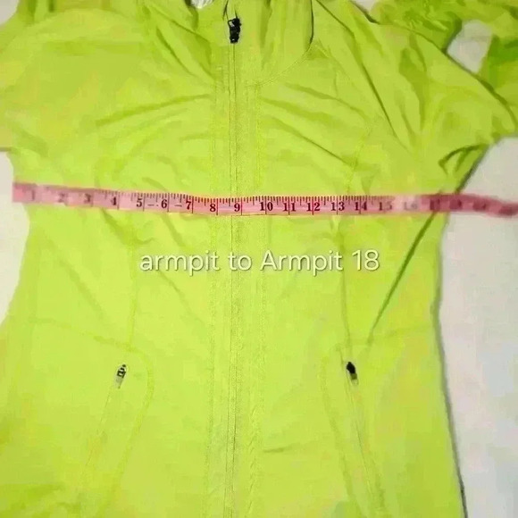 Tangerine Full Zip/Pockets Athletic Jacket Size M - Picture 5 of 7